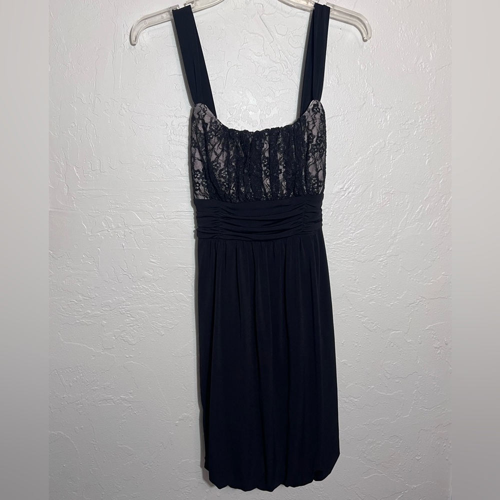 ROULETTE BLACK STRAP DRESS SIZE M